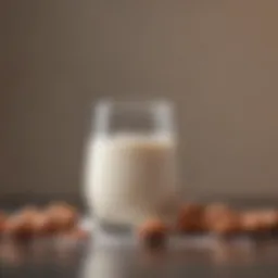 Nutritional profile of almond milk