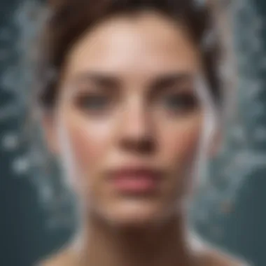 Illustration demonstrating unsupervised learning with clusters of data points.