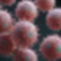 Microscopic view of Bifido Bacterium Lactis