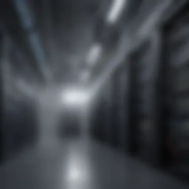 Data Center Thermal Management with Cascade Cooling Visualization of data center thermal management using cascade cooling