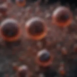 High-resolution image showcasing diverse nanoparticle shapes and sizes