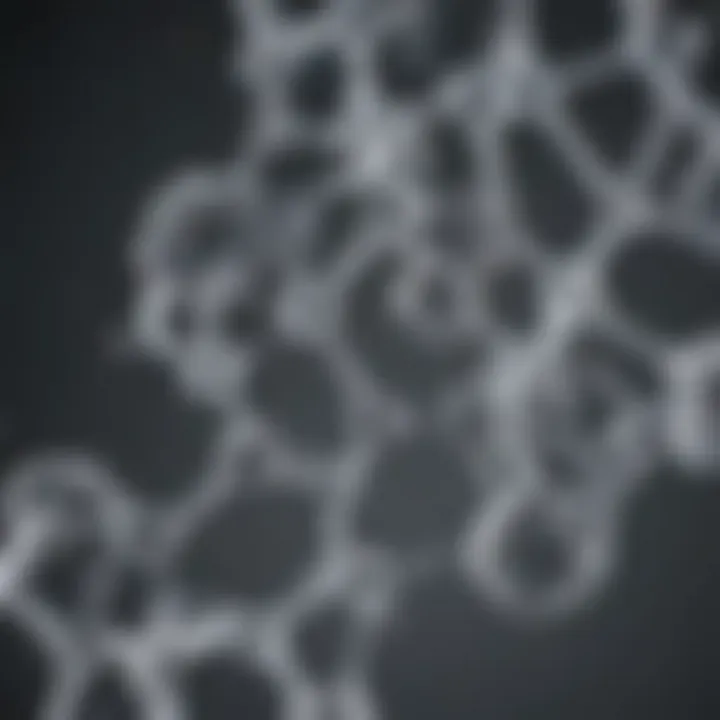 Chemical structure of Polytetrafluoroethylene