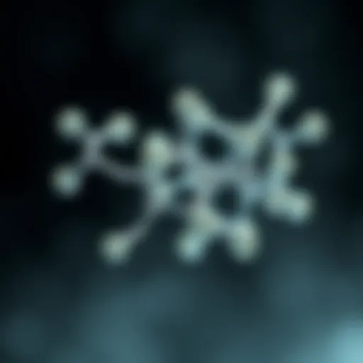 Chemical structure of ethylene diamine