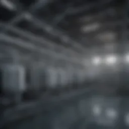 Inside view of a modern water treatment facility showcasing advanced filtration systems