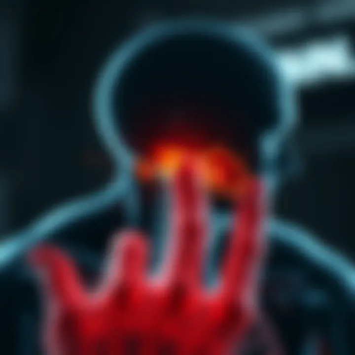 Understanding Pain Mechanisms Diagram illustrating the mechanisms of acute and chronic pain