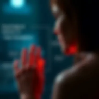 Psychological Factors in Pain Perception Infographic showing the relationship between psychological factors and pain experience