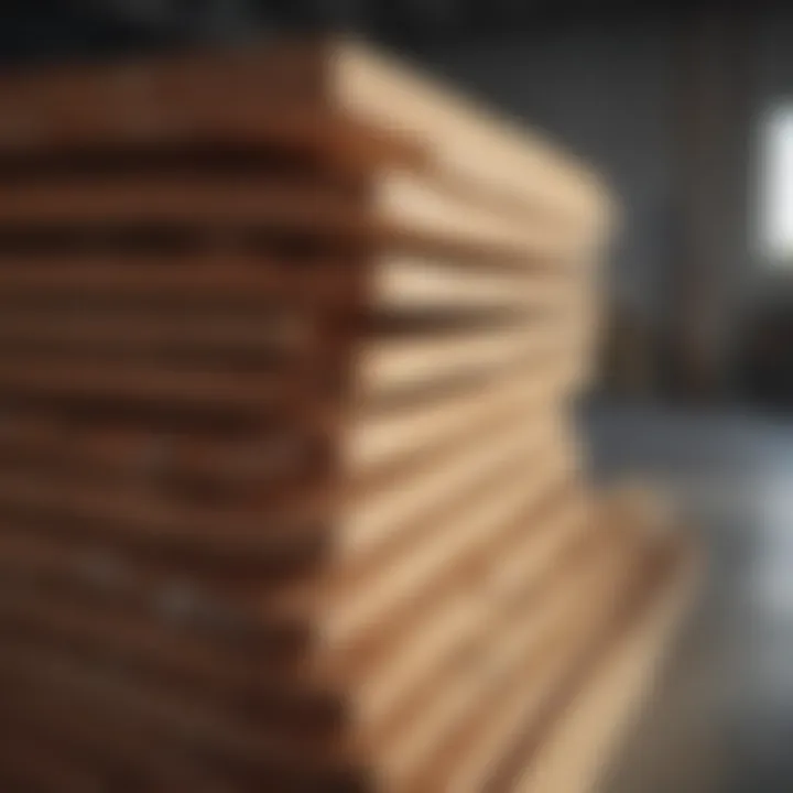 Visual representation of the advantages of using laminated beams in construction
