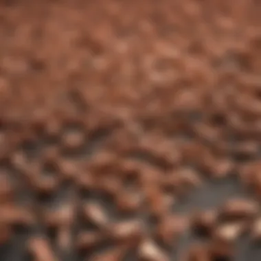 Unique Material Finish of Copper Coated Horseshoe Nails Close-up view of copper coated horseshoe nails highlighting the unique material finish