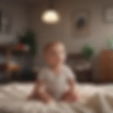 Creating a Comfortable Space for Infants A serene environment showcasing a baby in a comfortable setting.