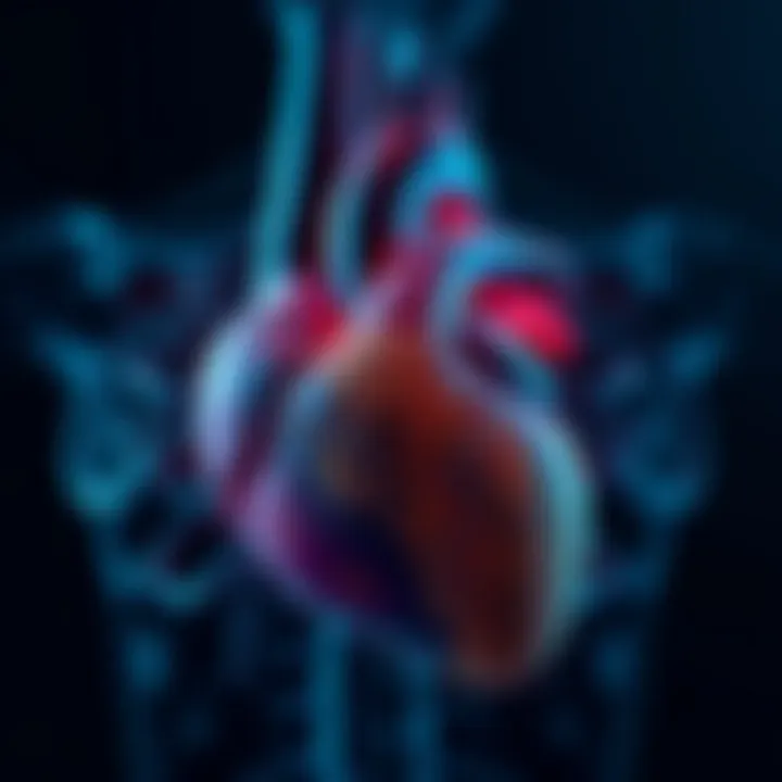 Correlation of Calcification and Heart Disease Graph showing the relationship between coronary calcification and heart disease risk