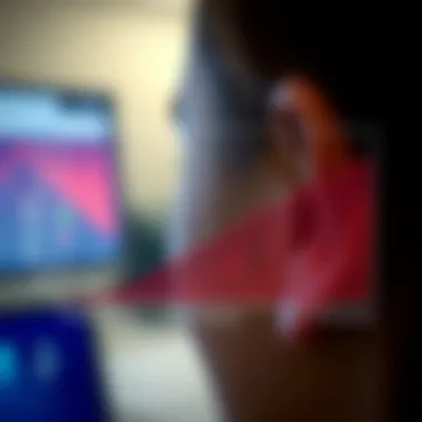 Graph showing the significance of DPOAE results in hearing evaluation