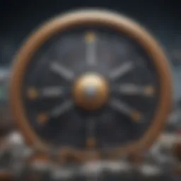 Conceptual diagram illustrating the components of Enterprise Risk Management in banking.