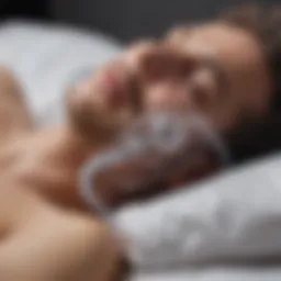 Illustration of sleep apnea types