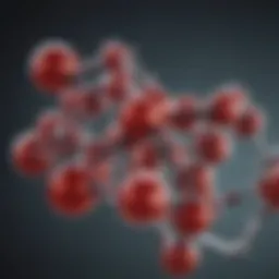 Molecular structure of acid stearinicum