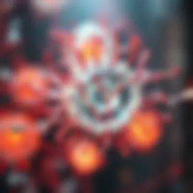 Visual Representation of Intracellular Interactions Intracellular interactions visual representation