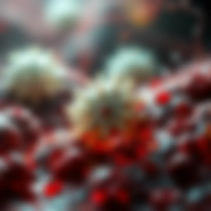 Visual representation of the impact of cellular senescence on tissue homeostasis