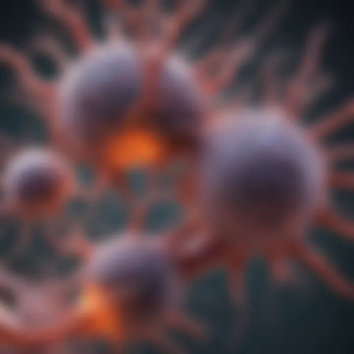 Illustration of different types of glial cells and their functions