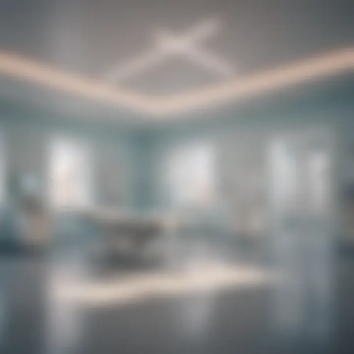 An overview of a healthcare facility specializing in oncology