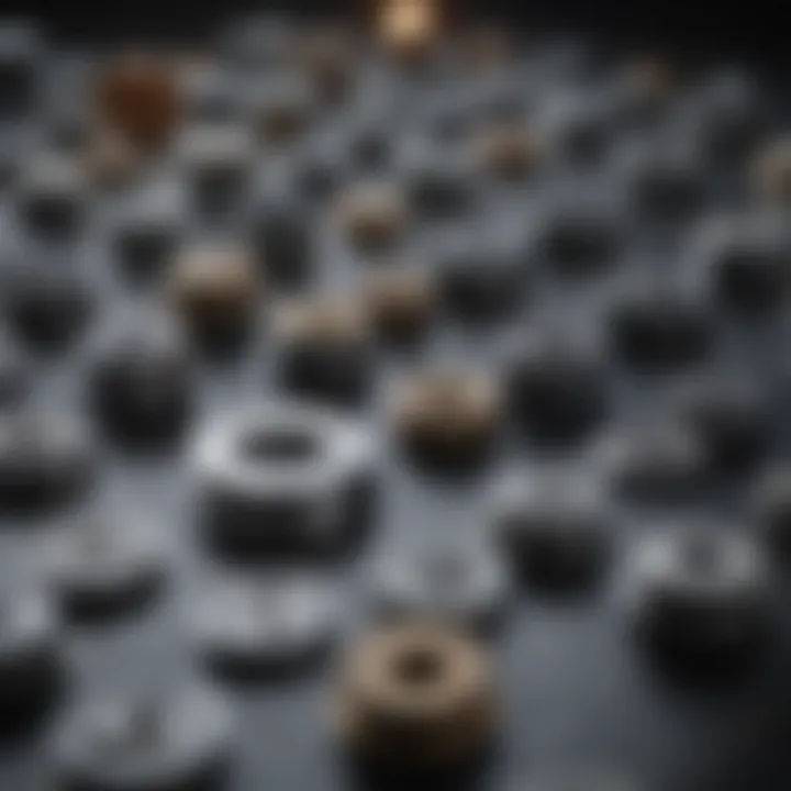 Diverse types of dies used in various manufacturing sectors