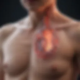 Visual representation of metastatic pleural effusion mechanisms