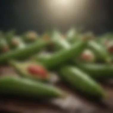 Nutritional Breakdown of Okra Nutritional breakdown of okra highlighting its fiber and vitamin content.