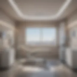 A modern genitourinary medicine clinic interior showcasing advanced medical equipment