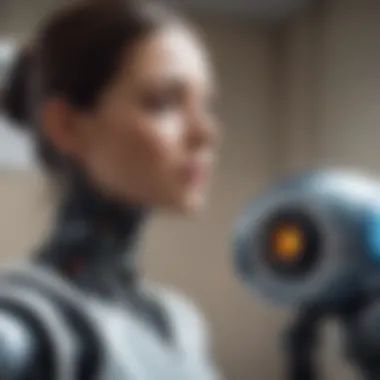 Robotic Assistance in Healthcare A socially assistive robot in a healthcare setting assisting patients