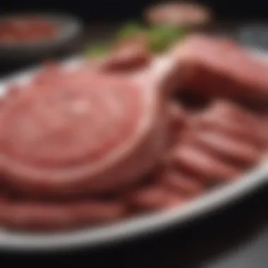 Culinary Delights of Artificial Meat A visually appealing dish made from artificial meat, highlighting its culinary potential.