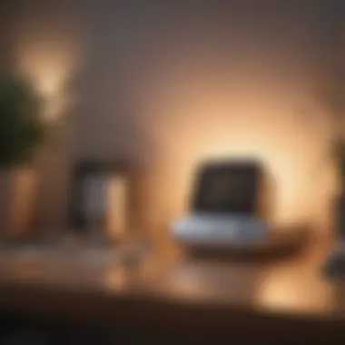 Frequency Therapy Equipment in a Calm Setting A serene environment showcasing frequency therapy equipment in use.