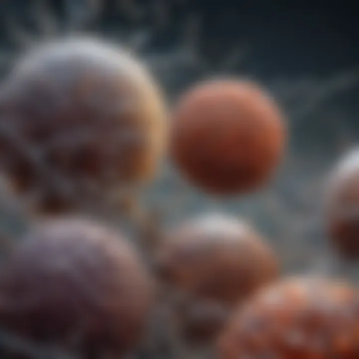 Diagram showcasing the diverse applications of functionalized nanoparticles in various fields