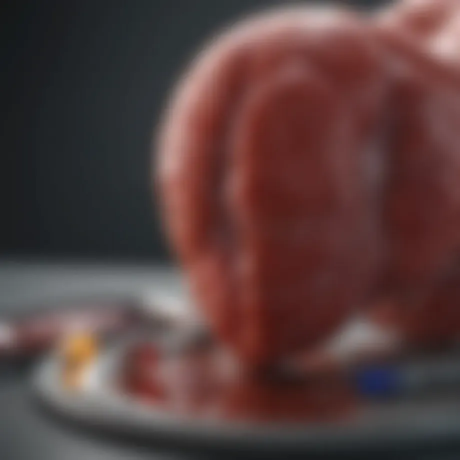 An illustration depicting hypertension's impact on kidney function.