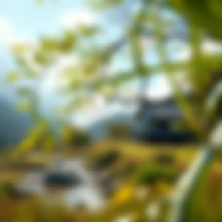 Holistic Women's Health Journey A tranquil landscape symbolizing holistic approaches to women's health.