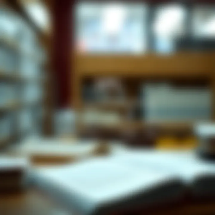 Diagram illustrating the structure of a summary