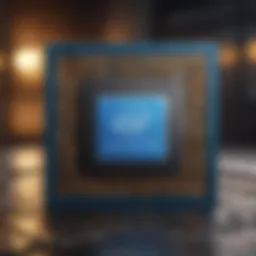 Illustration of Intel multi-core architecture
