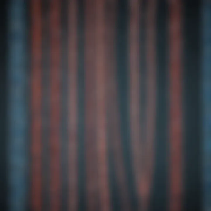 Illustration of protein bands on a membrane