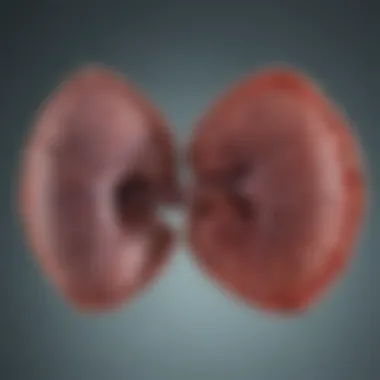 Diagram illustrating the staging criteria for lung carcinoid tumors
