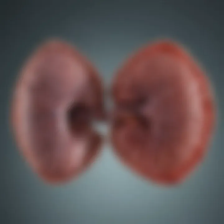 Diagram illustrating the staging criteria for lung carcinoid tumors