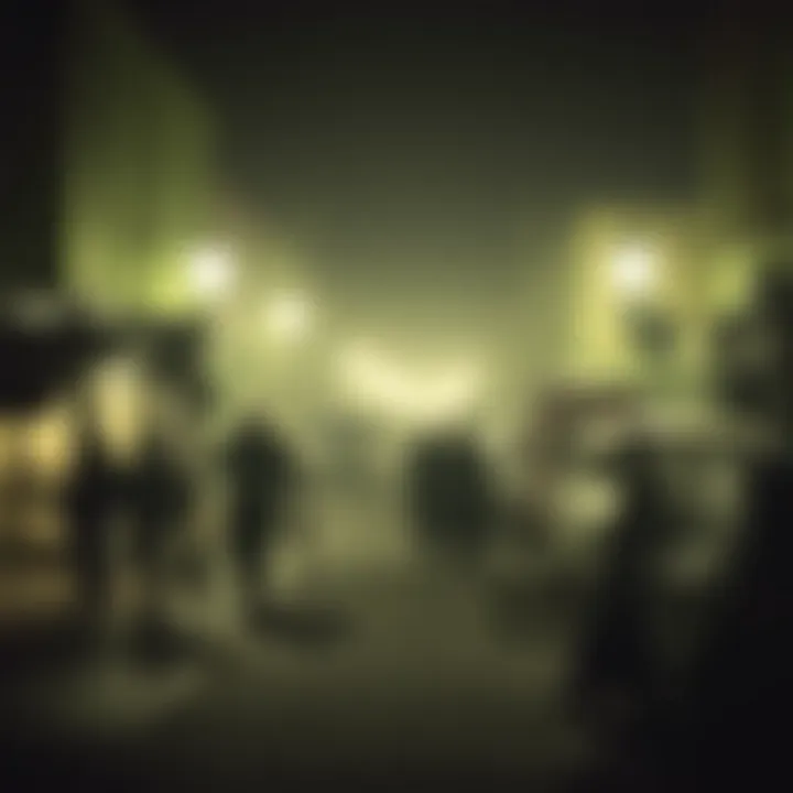 Historical depiction of the Spanish Flu's impact on society