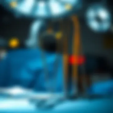 Surgical instruments used in myelomalacia procedures