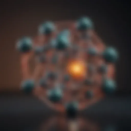 Molecular structure of oligo raffinose showcasing its glycosidic bonds