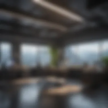 Innovative Workspace for Adaptability An innovative workspace reflecting a culture of adaptability