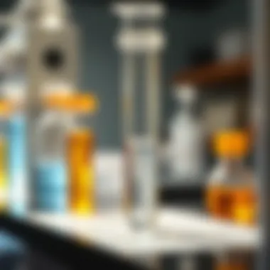 Diagram of chromatography process