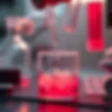 Illustration of protein precipitation technique