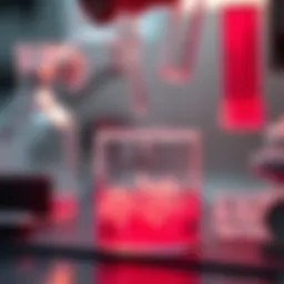 Illustration of protein precipitation technique