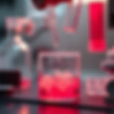 Illustration of protein precipitation technique