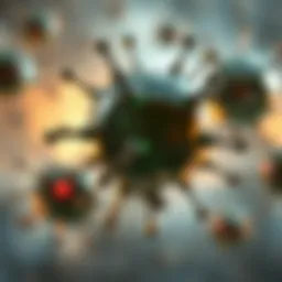 Molecular interactions in radiation resistance