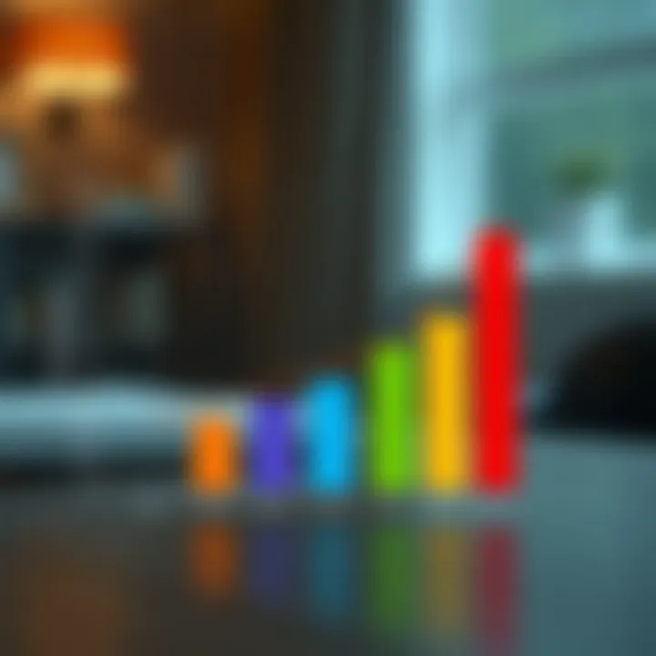 Chart showing the relationship between severity and treatment outcomes