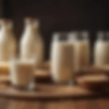 Cultural Variations of Soy Milk Products Varied soy milk products showcasing cultural adaptations