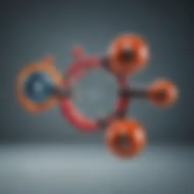 Chemical Structure of Strontium Chloride Chemical structure of strontium chloride illustrating its ionic bonds.