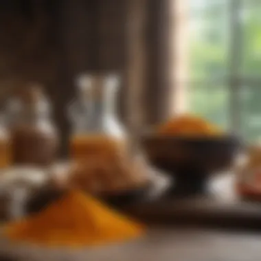 Ancient Uses of Turmeric Historical documents and artifacts showcasing turmeric's ancient uses